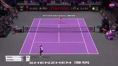 Match Highlights | Naomi Osaka 2 vs 1 Petra Kvitova | WTA Finals Shenzen 2019