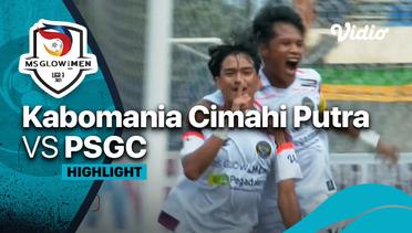 Highlight - Kabomania Cimahi Putra 0 vs 1 PSGC | Liga 3 2021/2022