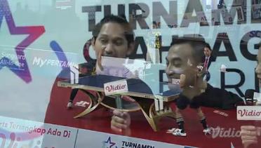 Pasangan Komentator Terseru Rico Ceper & Ibnu Jamil - Eksklusif Keseruan NonStop Turnamen Olahraga Selebriti Indonesia Bersama Cat Dinding Supersilk Anti Noda