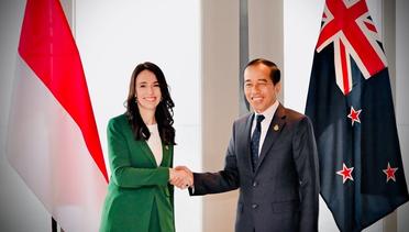 Pertemuan Bilateral Presiden Jokowi dengan PM Selandia Baru, Bangkok, 18 November 2022