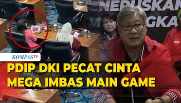 PDIP DKI Pecat Cinta Mega Buntut Main Game Saat Rapat Paripurna