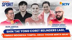 Shin Tae Yong Coret Eliano Reijnders, Erick Thohir & Ole Romeny Tonton Timnas Indonesia vs Jepang | Liputan 6 Sport