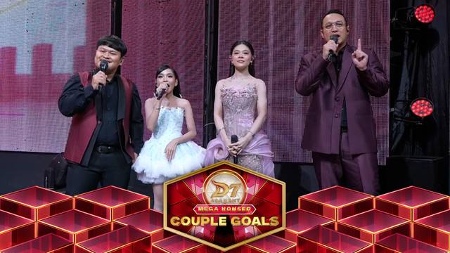 D'Academy 7 Mega Konser Couple Goals