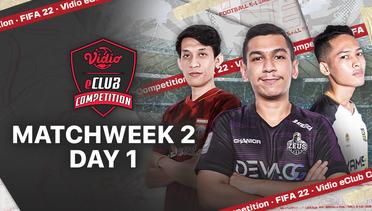 Vidio eClub Competition | Matchweek 2 Day 1