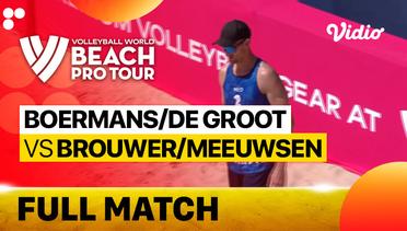 Full Match | Round of 12 - Center Court: Boermans/De Groot (NED) vs Brouwer/Meeuwsen (NED) | Beach Pro Tour Elite16 Uberlandia, Brazil 2023