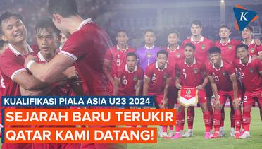 Timnas Indonesia Senior dan U23 Lolos Piala Asia: Qatar, Kami Datang!
