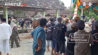 Momen Sapi Kurban Jokowi di Blora Mengamuk Bikin Warga Lari Berhamburan
