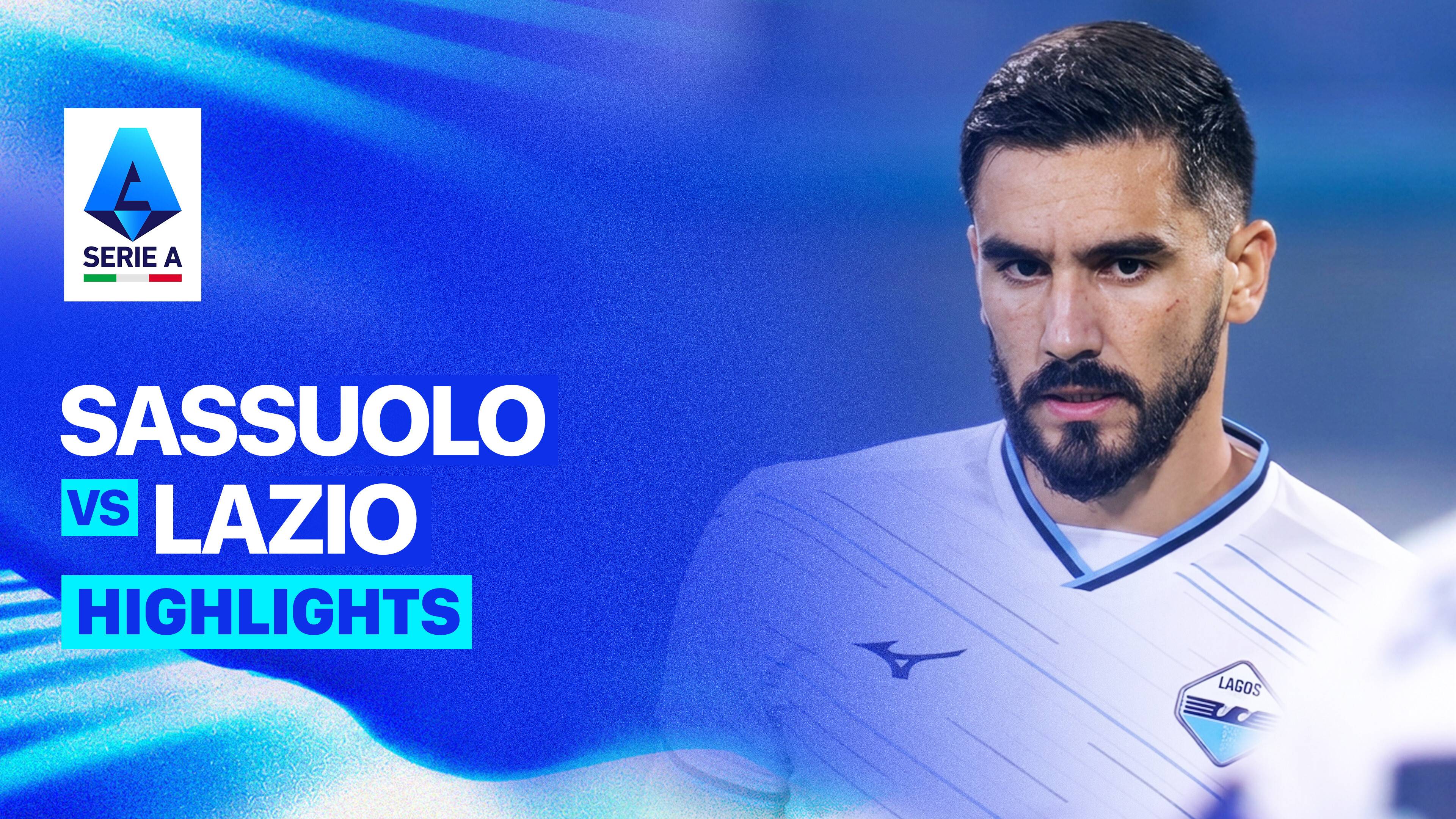 Sassuolo Calcio vs Lazio