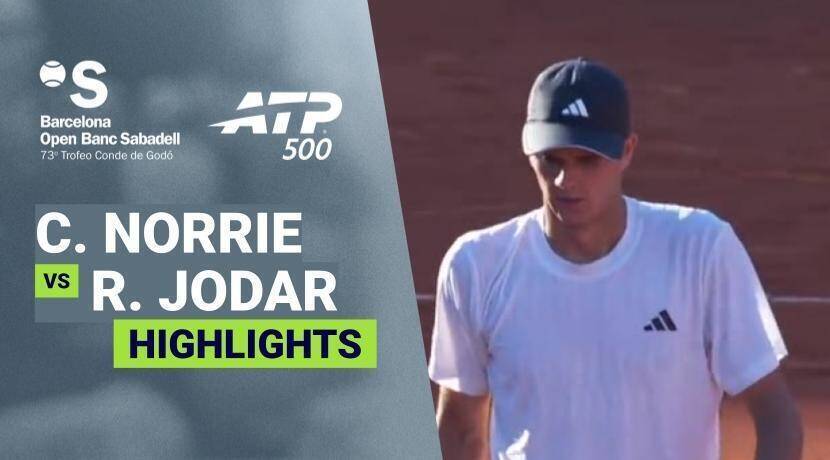 Cameron Norrie vs Rafael Jodar - Quarterfinal | ATP 500: Barcelona Open Banc Sabadell 2026