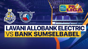 Putra: Jakarta Lavani Allobank Electric vs Palembang Bank Sumselbabel - PLN Mobile Proliga 2024