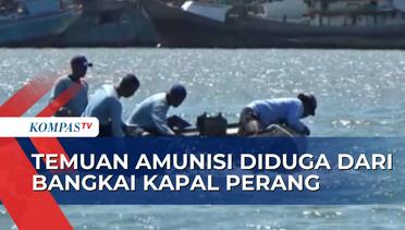 Tim Kopaska TNI AL Temukan Amunisi yang Diduga dari Bangkai Kapal Perang di Perairan Nusa Kambangan