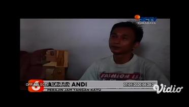 Jam Tangan Berbahan Dasar Kayu Bekas. Banyuwangi, Jawa Timur