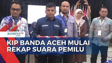 KIP Banda Aceh Mulai Rekap Suara Pemilu Tingkat Kota