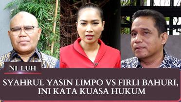 Syahrul Yasin Limpo Vs Firli, Kata Kuasa Hukum | NILUH