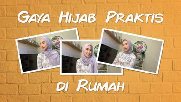 Simak Gaya Hijab Praktis di Rumah Aja Selama Ramadan