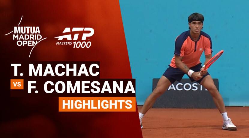 Tomas Machac vs Francisco Comesana - Round 1 (Stadium 3) | ATP 1000: Mutua Madrid Open 2026