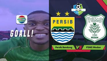 Goal Felipe Martins - Persib Bandung (0) vs (1) PSMS Medan | Go-Jek Liga 1 Bersama Bukalapak