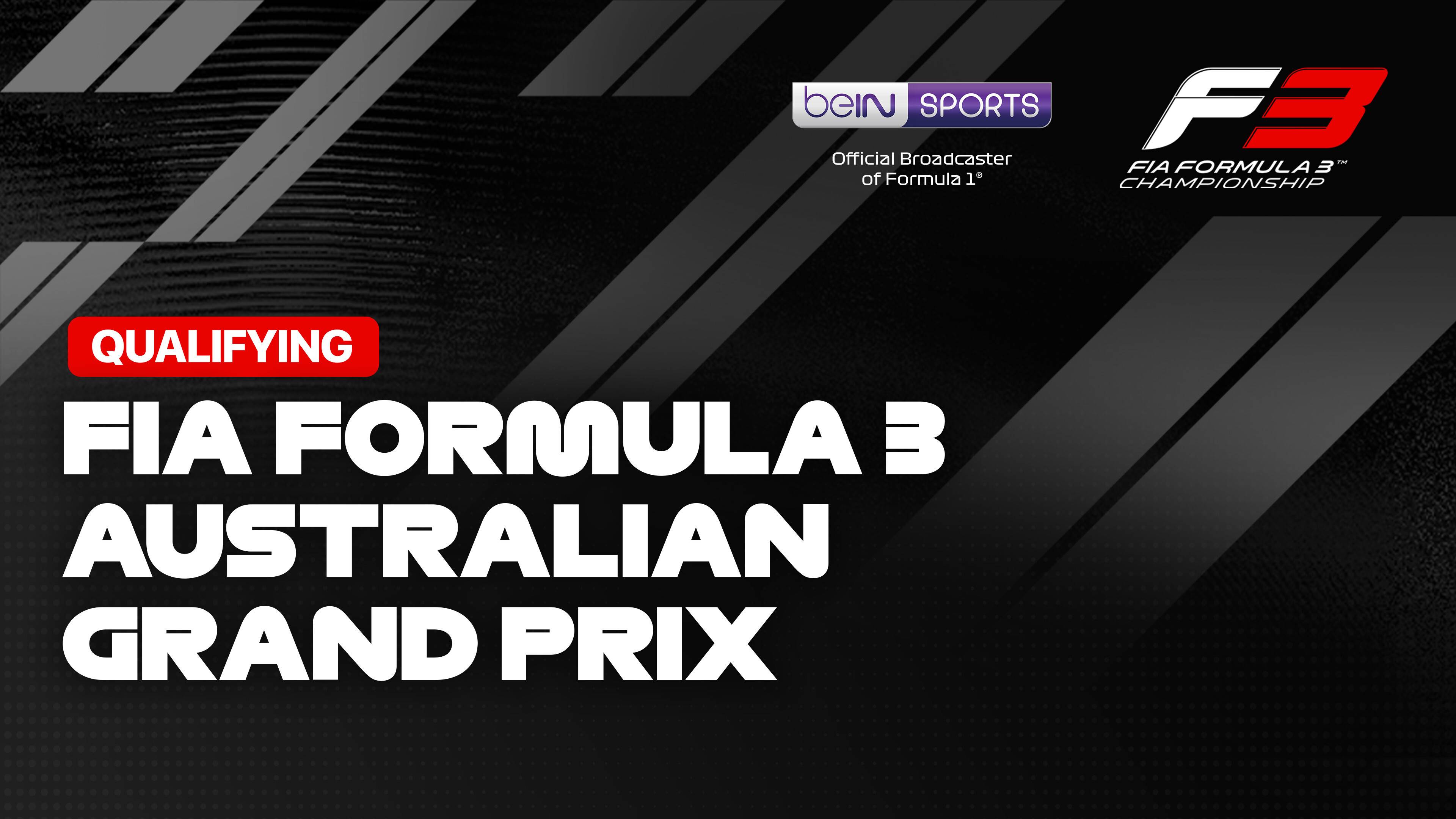 FIA Formula 3 Championship Australian Grand Prix 2026 - Qualifying