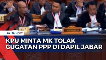 KPU Minta Mahkamah Konstitusi Tolak Permohonan PPP soal Hasil Pileg Dapil Jawa Barat