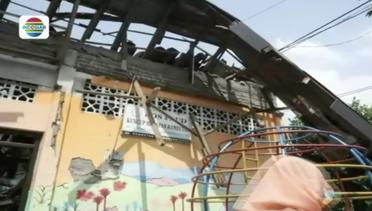 Sekolah di Semarang Roboh Diterjang Angin dan Hujan Deras - Fokus Sore