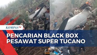 Tim Investigasi TNI AU Masih Cari Black Box Pesawat Super Tucano yang Jatuh di Pasuruan