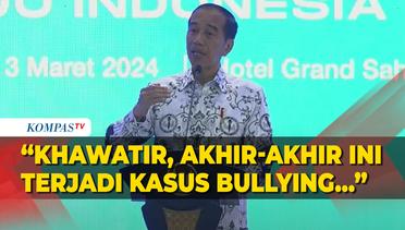 [FULL] Pidato Presiden Jokowi Hadiri dan Buka Kongres XXIII PGRI, Soroti Kasus Bullying