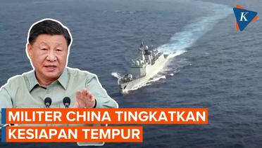 Inspeksi ke Angkatan Laut, Xi Jinping Perintahkan Militer China Tingkatkan Kesiapan Tempur