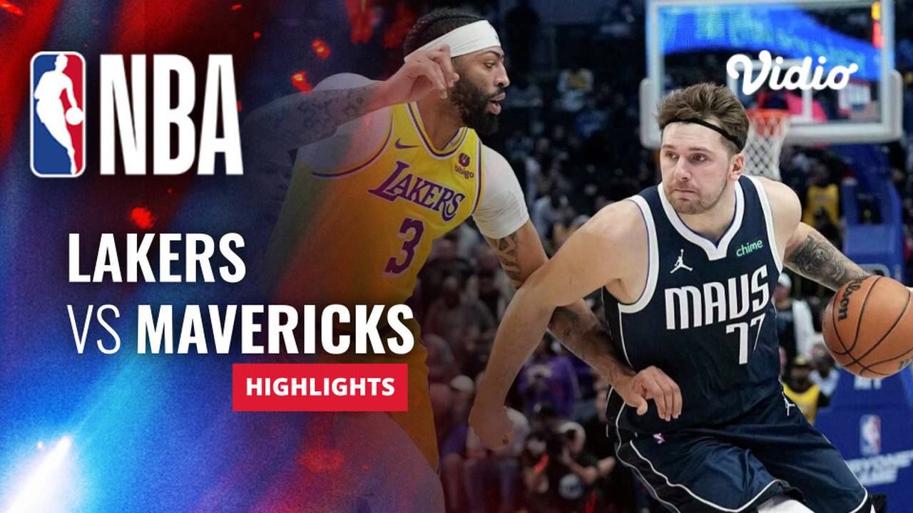 LA Lakers vs Dallas Mavericks Highlights NBA Regular Season 2023/24