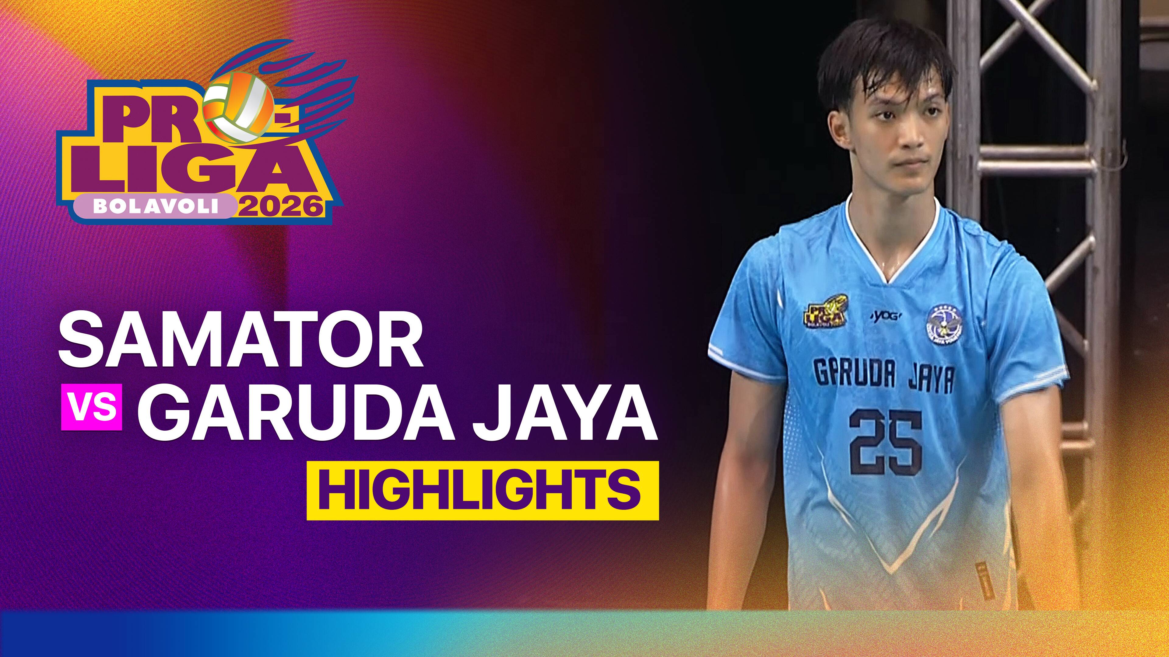 Surabaya Samator vs Jakarta Garuda Jaya