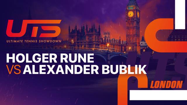 The Viking (Holger Rune) vs The Bublik Enemy (Alexander Bublik) - Full Match | Ultimate Tennis Showdown 2023
