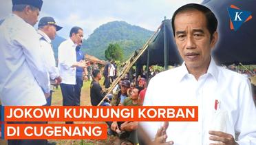 Jokowi Datangi Cugenang, Lokasi Terparah Gempa Cianjur