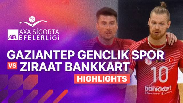 Gaziantep Genclik Spor vs Ziraat Bankkart - Highlight | Turkish Men's Volleyball League 2025/26