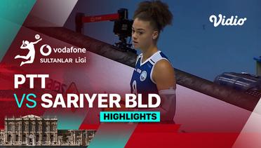 PTT vs Sariyer BLD. - Highlights | Women's Turkish Volleyball League 2023/24