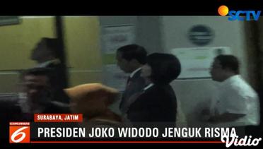 Presiden Jokowi Jenguk Wali Kota Surabaya Tri Rismaharini - Liputan 6 Pagi