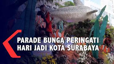 Parade Bunga Peringati Hari Jadi Kota Surabaya Ke  729