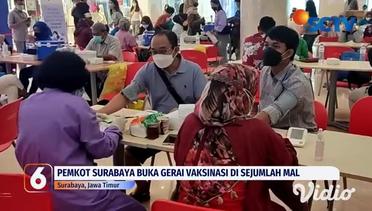 Pemkot Surabaya Buka Gerai Vaksinasi di Sejumlah Mal