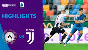 Match Highlight | Udinese 2 vs 1 Juventus | Serie A 2020