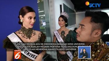 Vlog: Kala Miss Universe 2018 dan Putri Indonesia 2019 Berkunjung ke Redaksi Liputan6 - Liputan 6 Siang