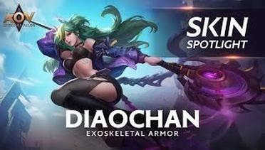 Exoskeletal Diao Chan Skin Spotlight - Garena AOV (Arena of Valor)