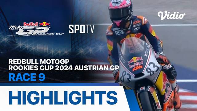 Redbull MotoGP Rookies Cup 2024 Red Bull Ring - Race 9 - Rookies Cup - Highlights | Redbull MotoGP Rookies Cup 2024