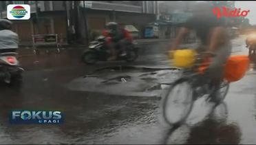 Hujan Deras, Ruas Jalan di Bandung Lumpuh – Fokus Pagi