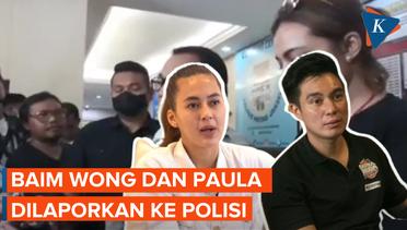 Baim Wong dan Paula Dilaporkan ke Polisi Buntut Konten Prank Laporan KDRT