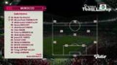 Starting Line Up Morocco vs Spain | FIFA World Cup Qatar 2022