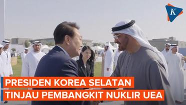 Presiden Korea Selatan Kunjungi Pembangkit Nuklir Uni Emirat Arab