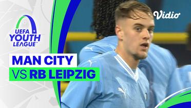 Man City vs RB Leipzig - Mini Match | UEFA Youth League 2023/24