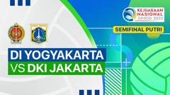 Semifinal Putri: DI Yogyakarta vs DKI Jakarta - Full Match | Kejurnas Junior 2023