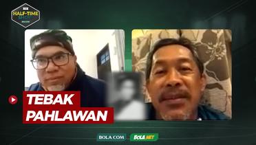 Half Time Show, Adu Cepat Tebak Pahlawan Indonesia Aji Santoso dan Iwan Setiawan, Bikin Ngakak!