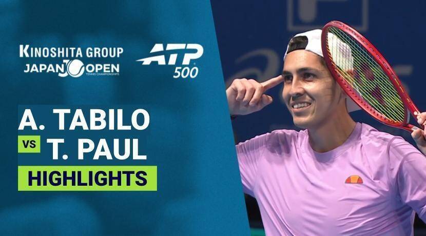 Alejandro Tabilo vs Tommy Paul - Round 1 | ATP 500: Kinoshita Group Japan Open Tennis Championships 2026