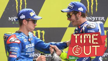 Time Out: Valentino Rossi Khawatirkan Kehadiran Vinales di Yamaha