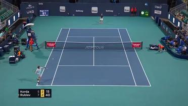 Match Highlights | Andrey Rublev 2 vs 0 Sebastian Korda | Miami Open 2021